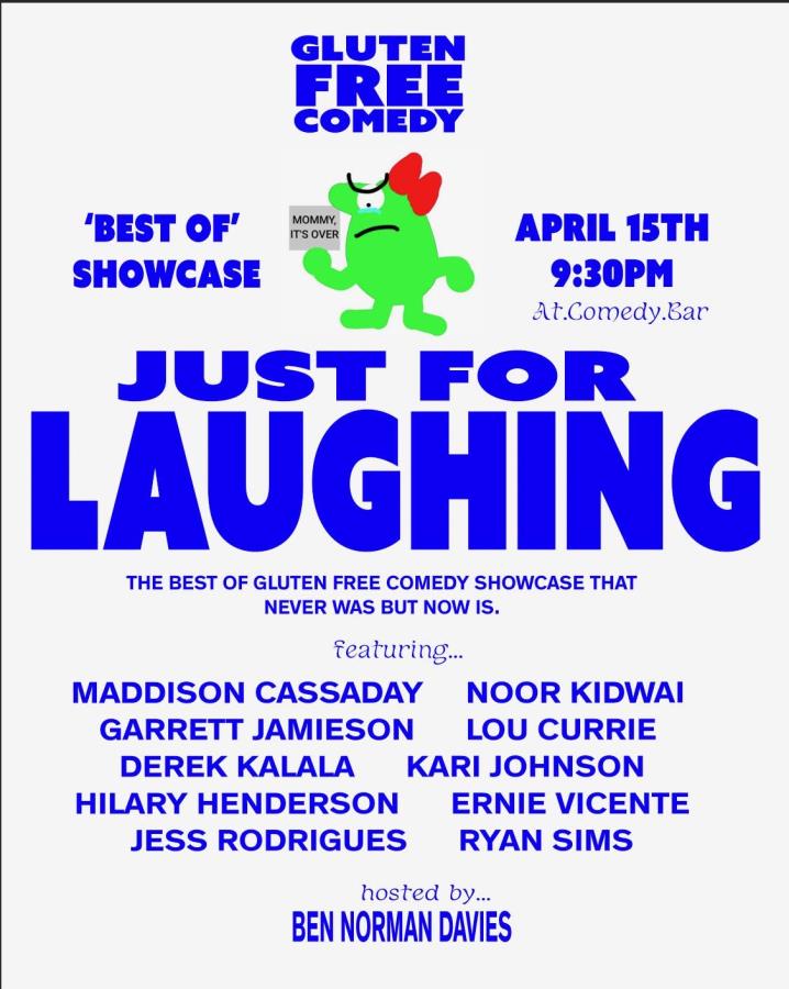  Gluten Free Comedy: Just for Laughing Showcase